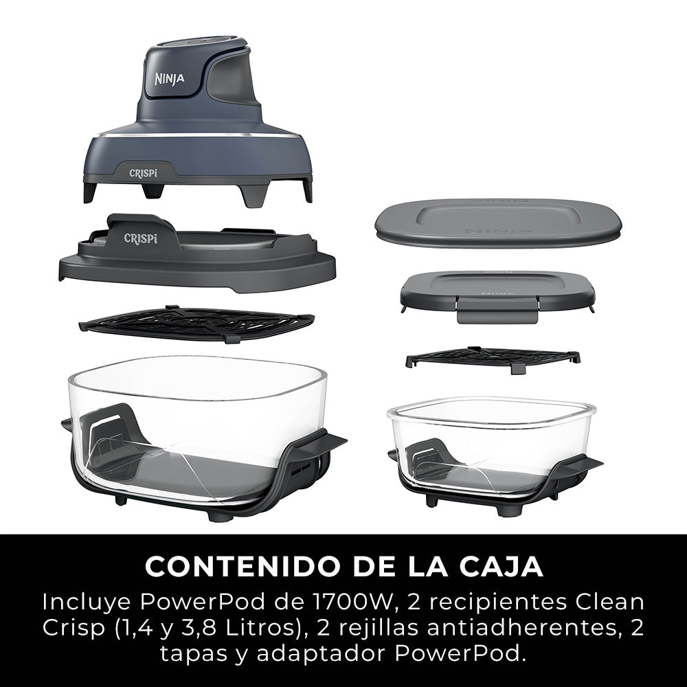 Freidora de Aire Crispi Portatil  3,8 Litros Ninja