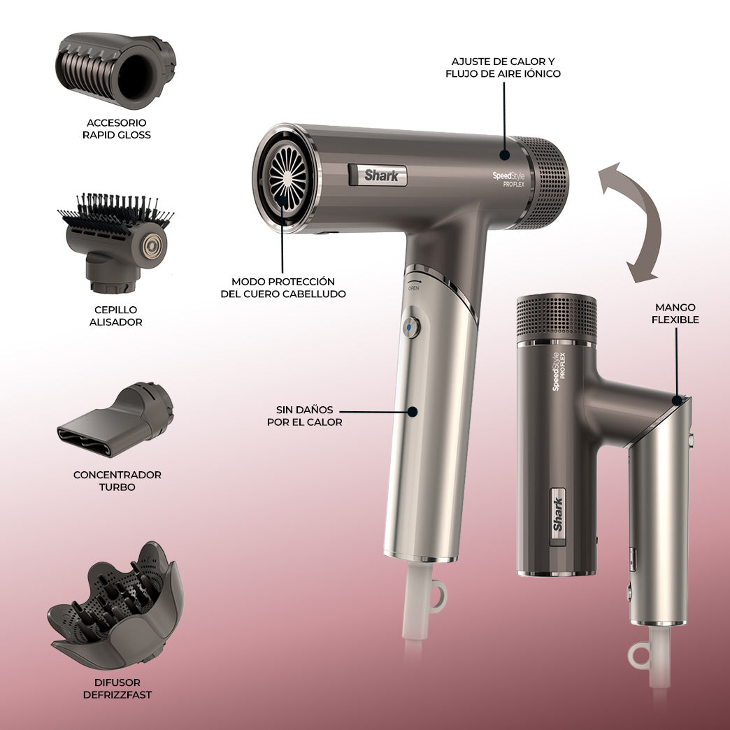 Secador Speedstyle Pro Flex HD542EU Shark