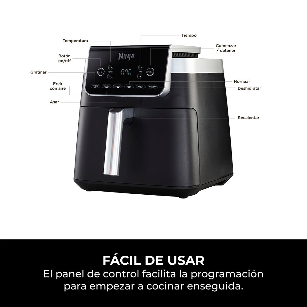 Freidora de aire Ninja Max Pro 6.2 litros Ninja