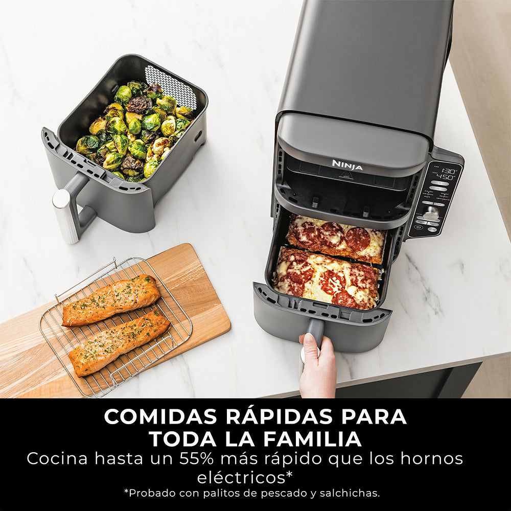 Freidora de Aire Vertical Double Stack XL 9.5L Ninja