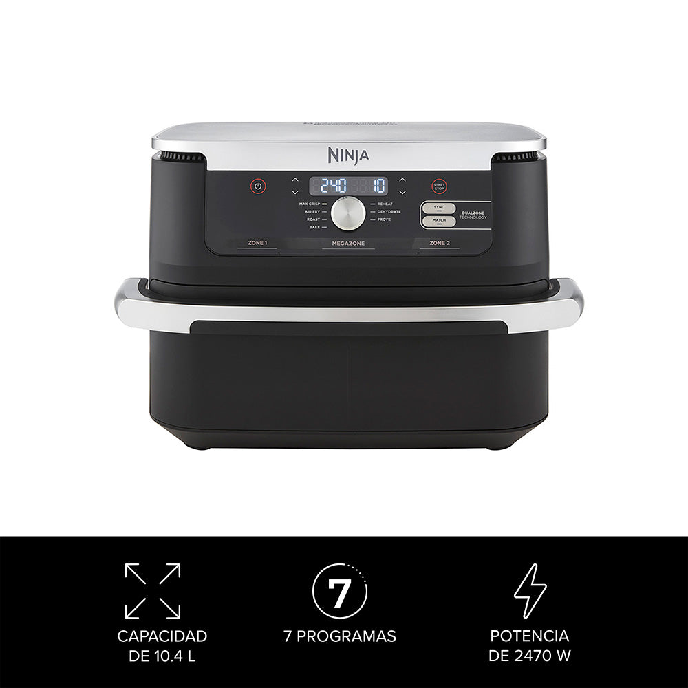 Freidora de Aire XL Foodi de Doble Zona 10.4L Ninja