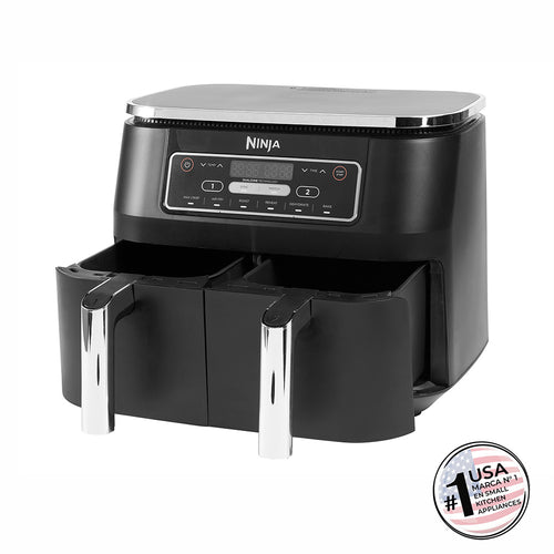 Freidora de Aire doble Ninja 6 en 1 de 7.6L