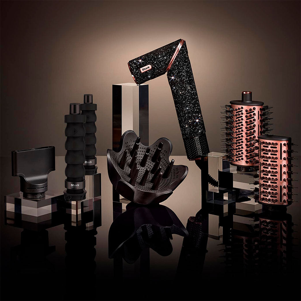 Secador Multistyler Flexstyle 5 en 1 Negro Sparkle HD446JBEU Shark