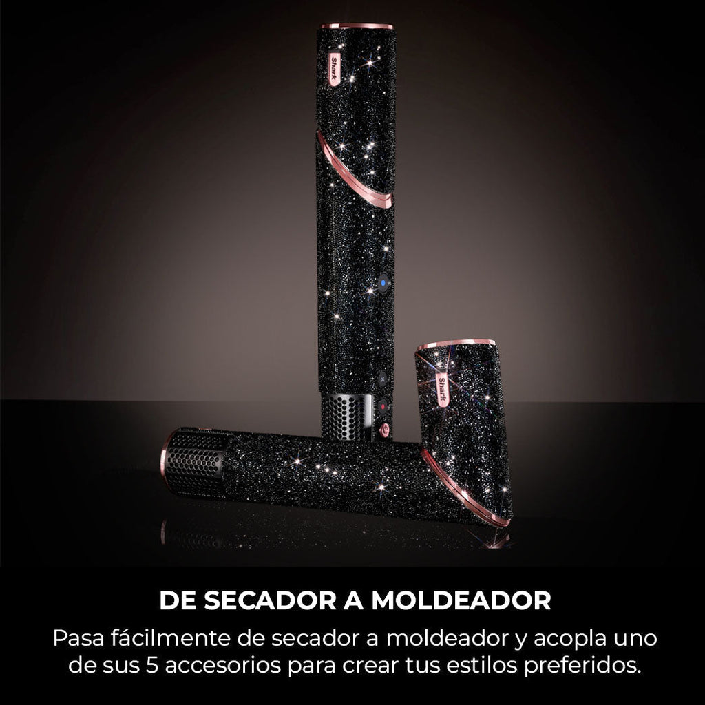 Secador Multistyler Flexstyle 5 en 1 Negro Sparkle HD446JBEU Shark