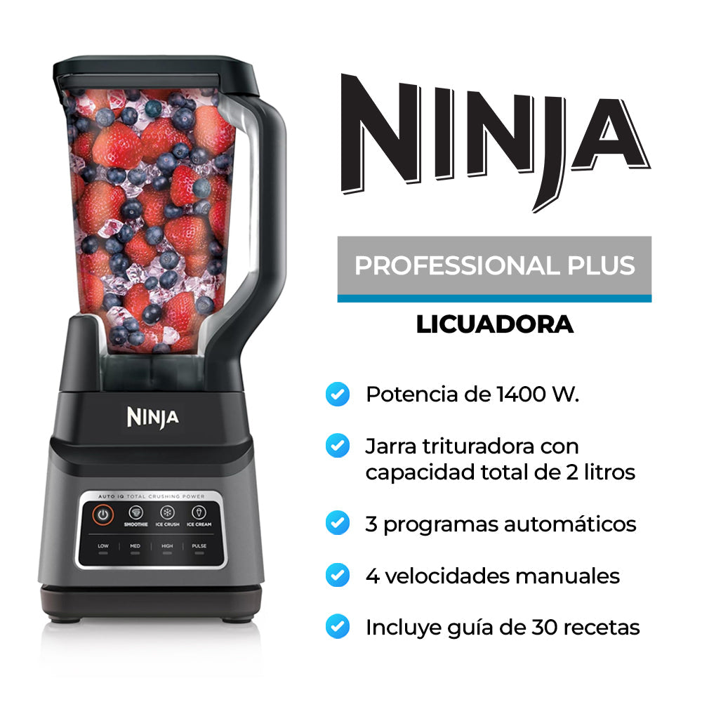 Licuadora profesional Blender Plus BN701 Ninja