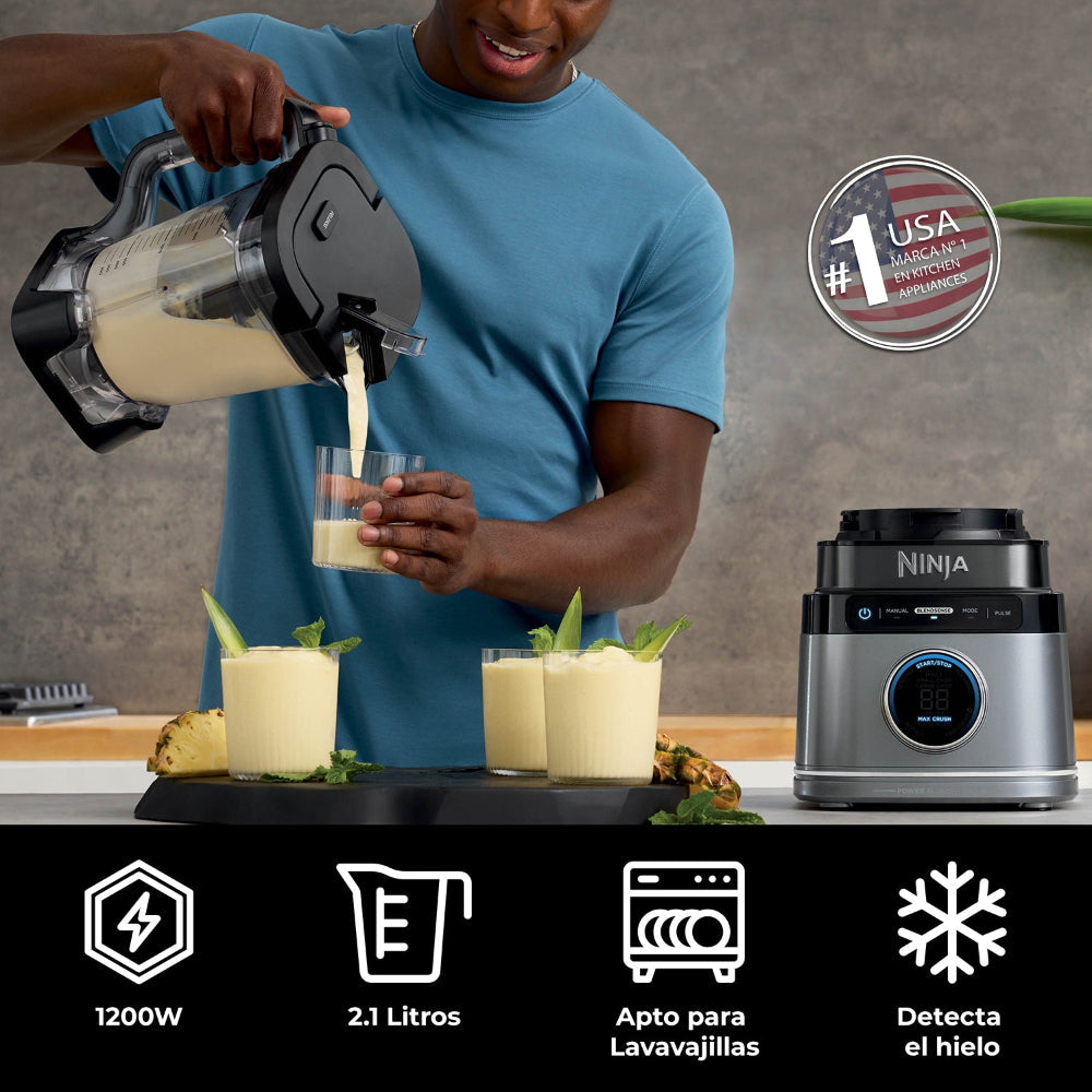Licuadora Detect Power Pro con Tecnología BlendSense 1200 W Ninja