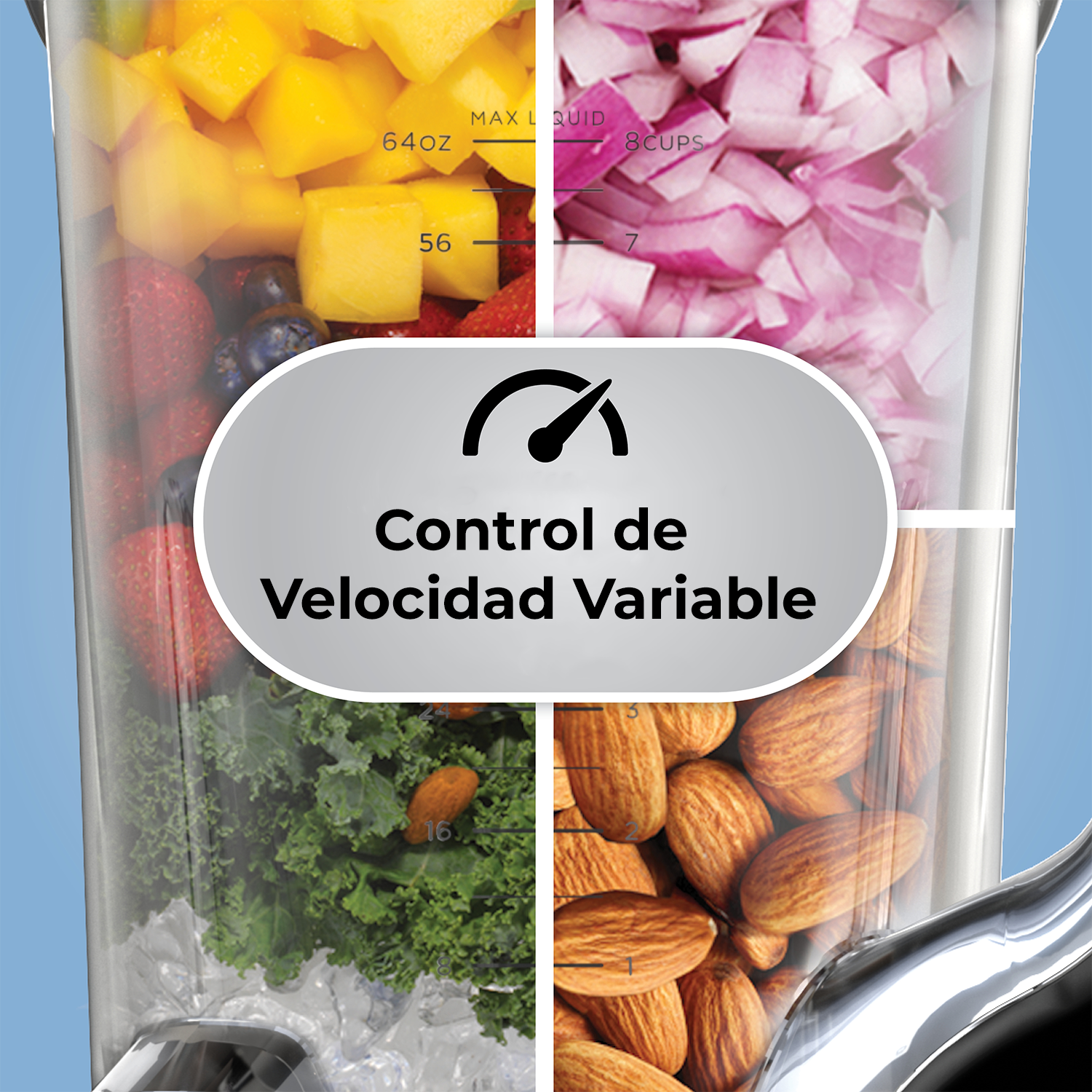 Licuadora Detect Power Pro con Tecnología BlendSense 1200 W Ninja