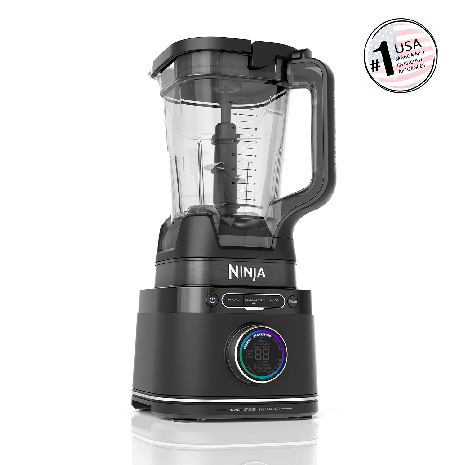 Licuadora y Procesadora 3 en 1 Detect Power Pro Blendsense Ninja