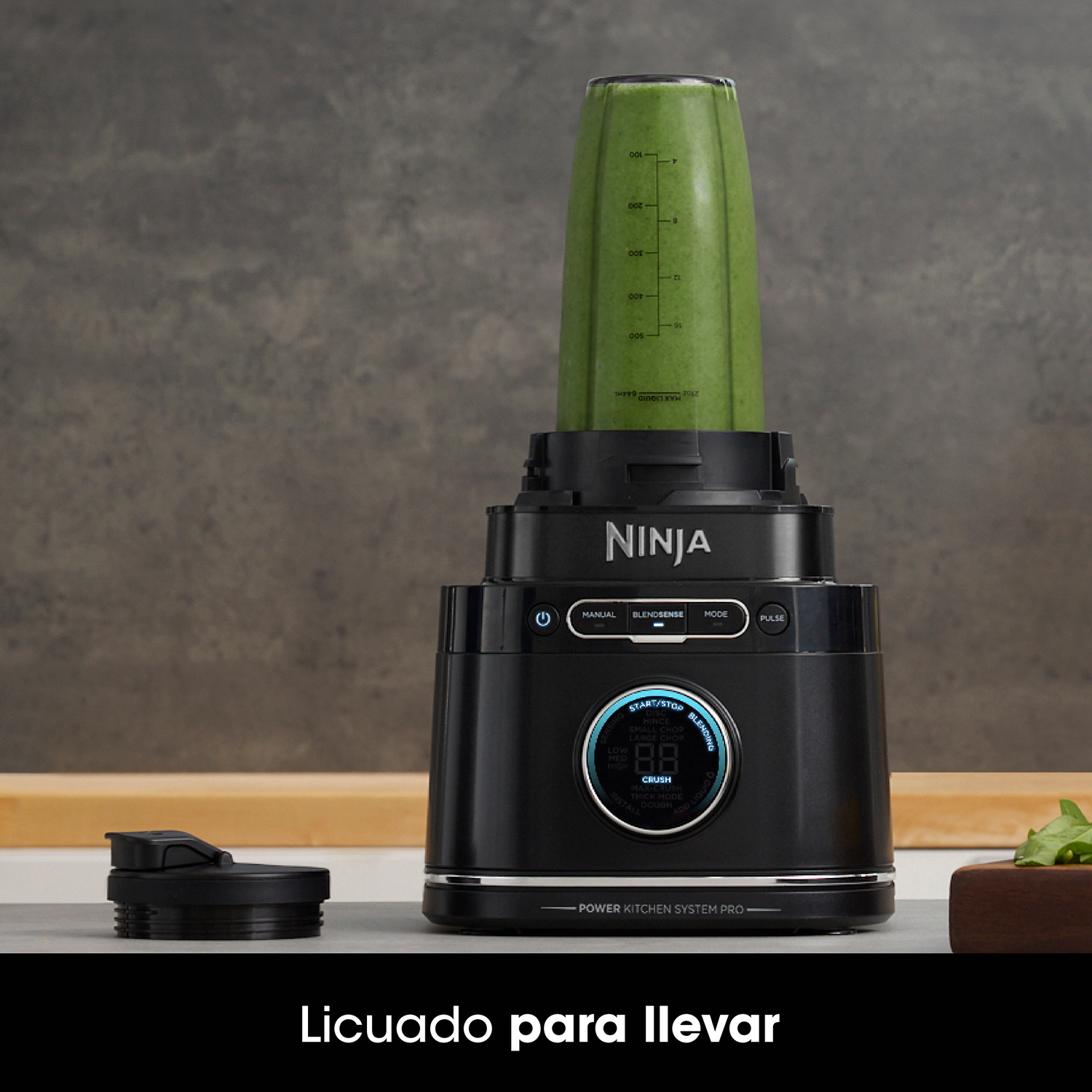 Licuadora y Procesadora 3 en 1 Detect Power Pro Blendsense Ninja