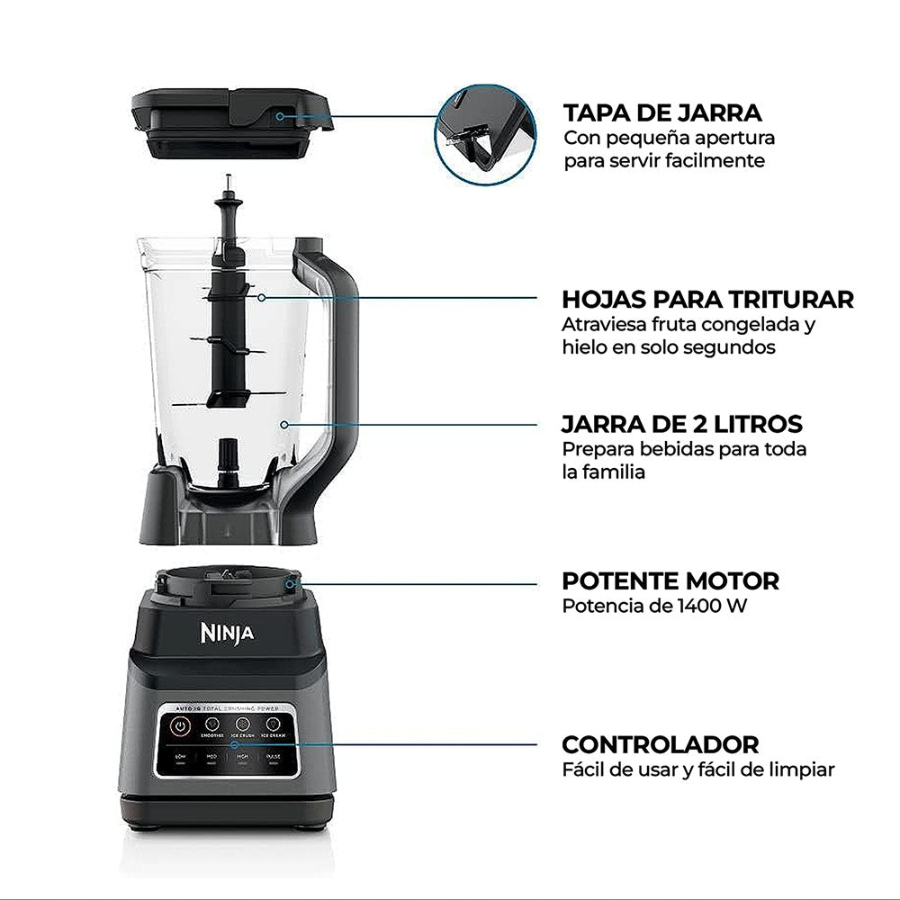 Licuadora profesional Blender Plus BN701 Ninja