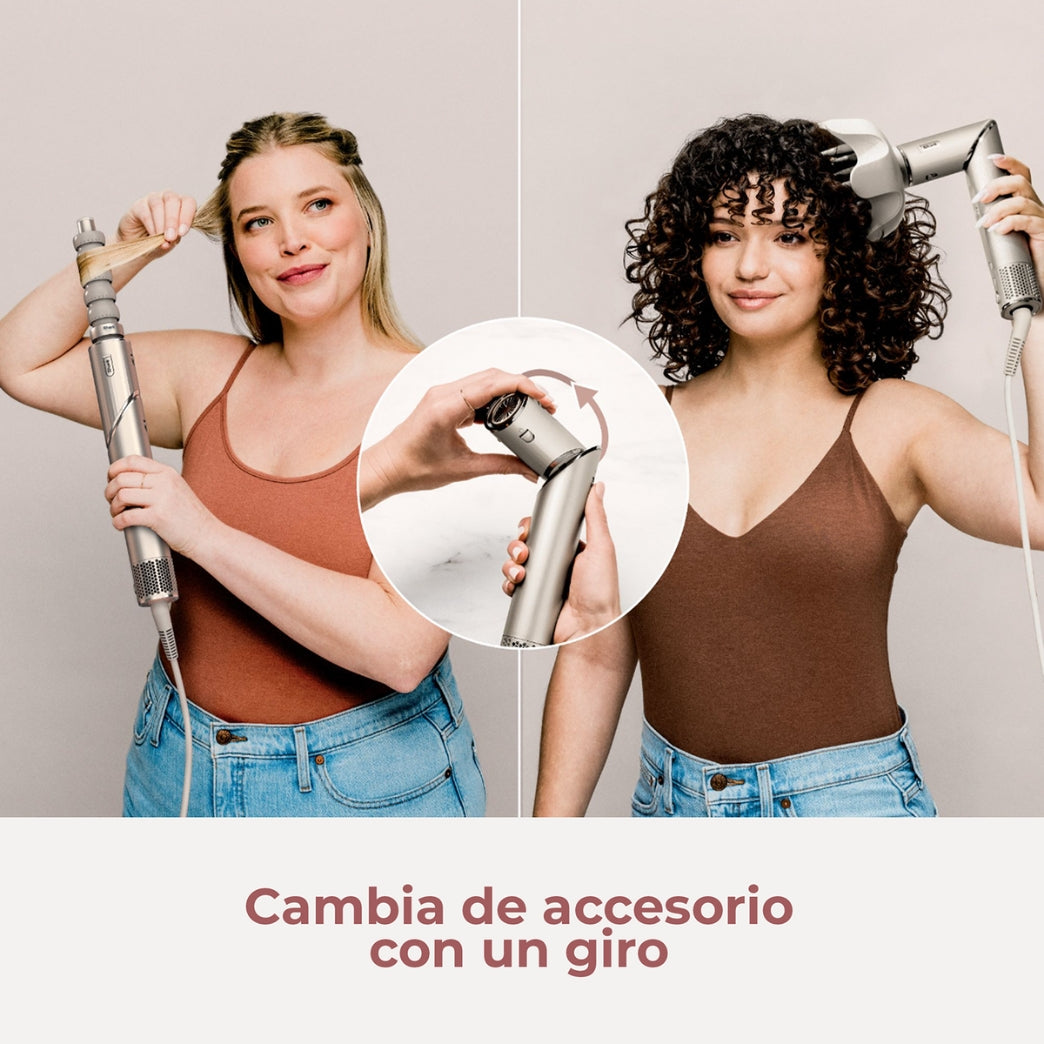 Secador Multistyler Flexstyle 5 en 1 Silver HD446SLEU Shark