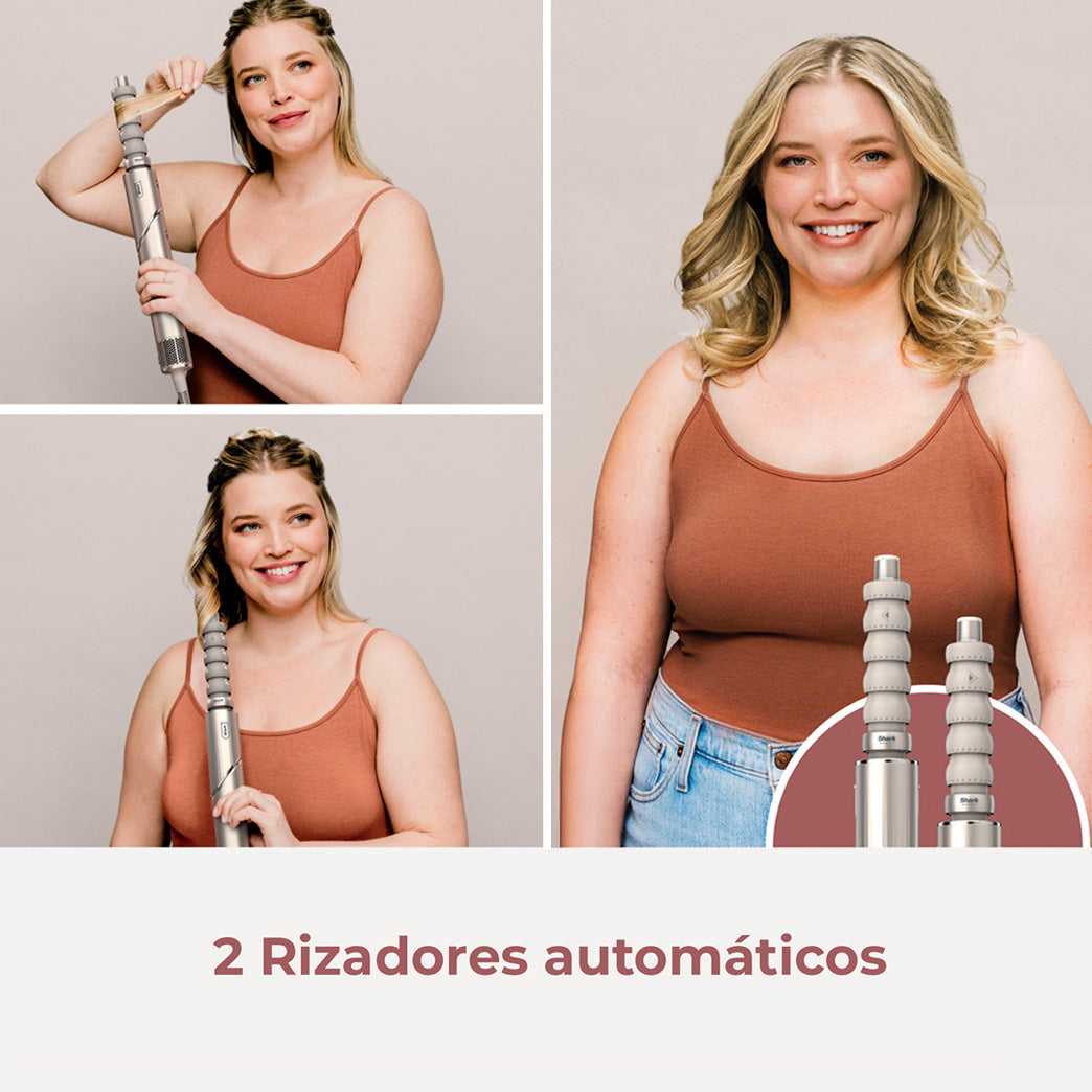 Secador Multistyler Flexstyle 5 en 1 Silver HD446SLEU Shark