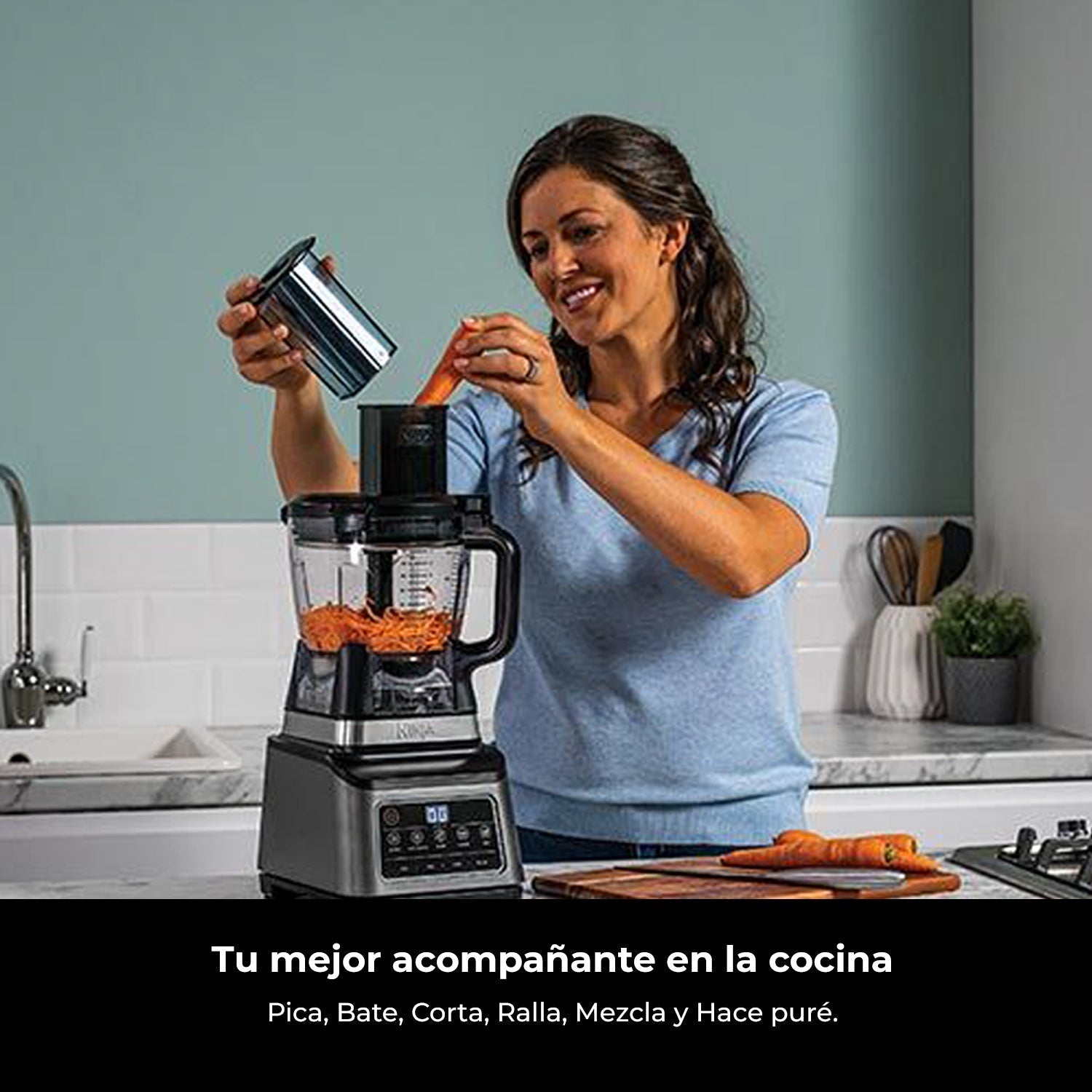Procesadora de Alimentos y Licuadora 3 en 1 BN800 Ninja