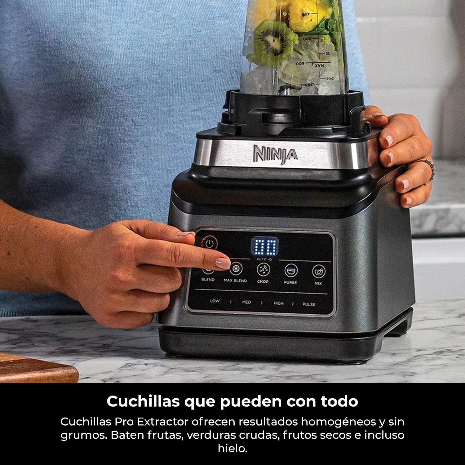 Procesadora de Alimentos y Licuadora 3 en 1 BN800 Ninja