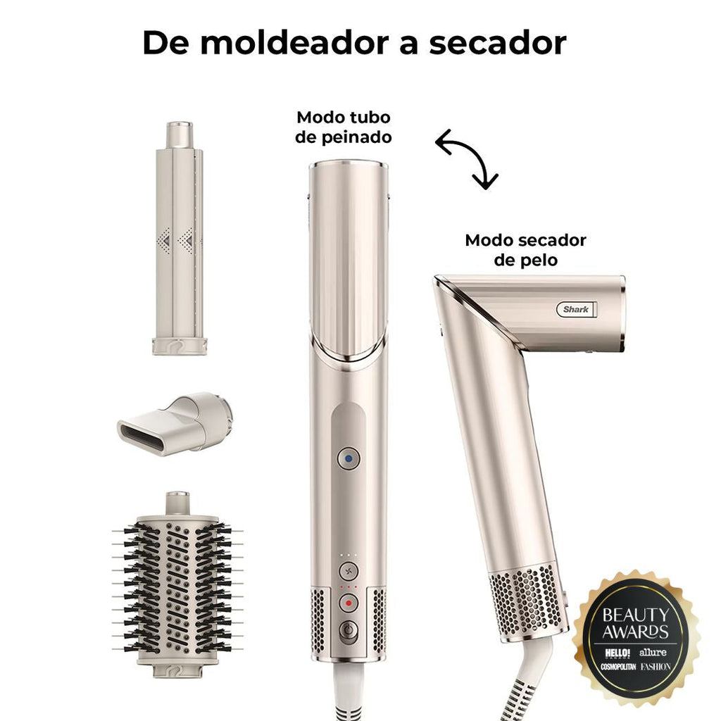 Secador Multistyler FlexStyle Silver 3 en 1 Shark