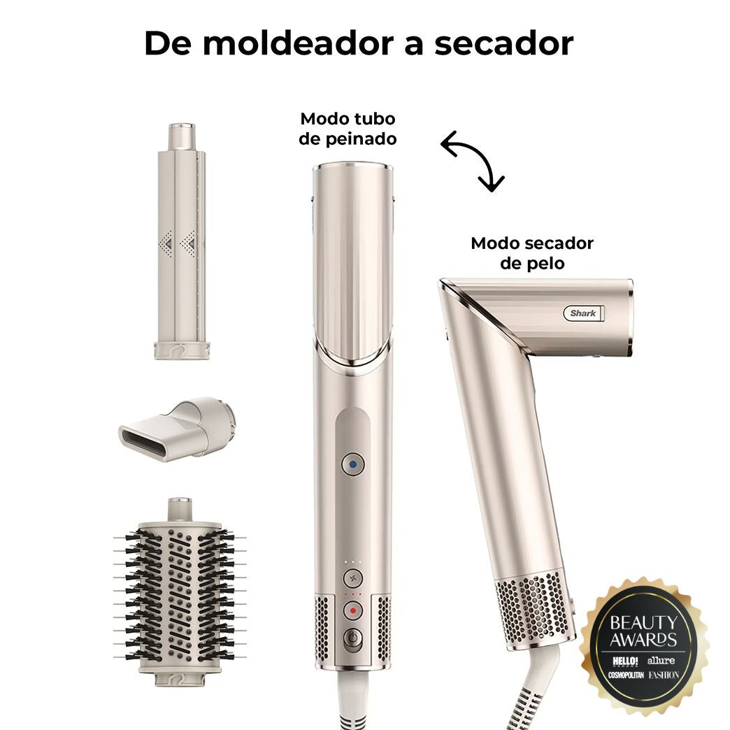 Secador Multistyler FlexStyle Silver 3 en 1 Shark