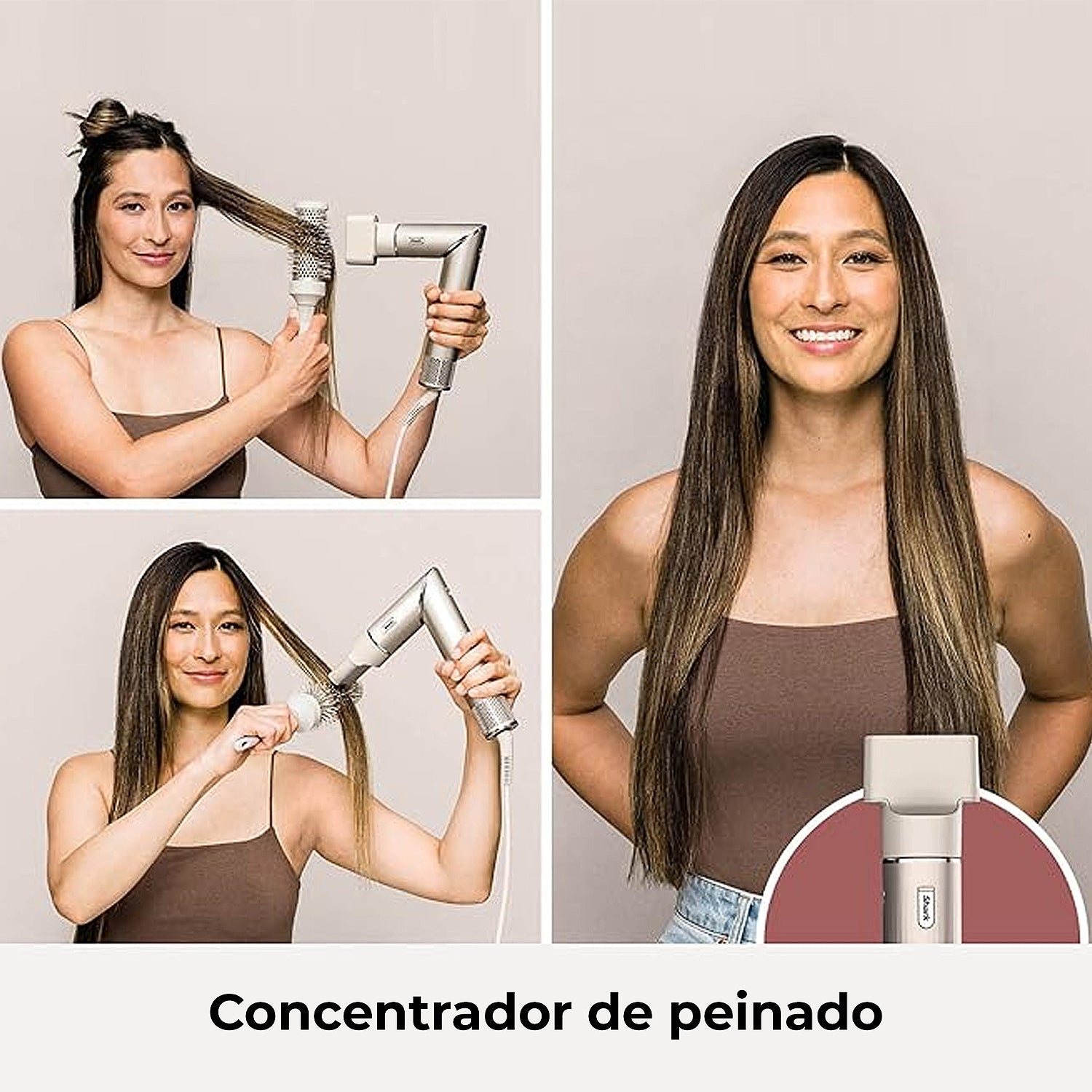 Secador Multistyler FlexStyle Silver 3 en 1 Shark