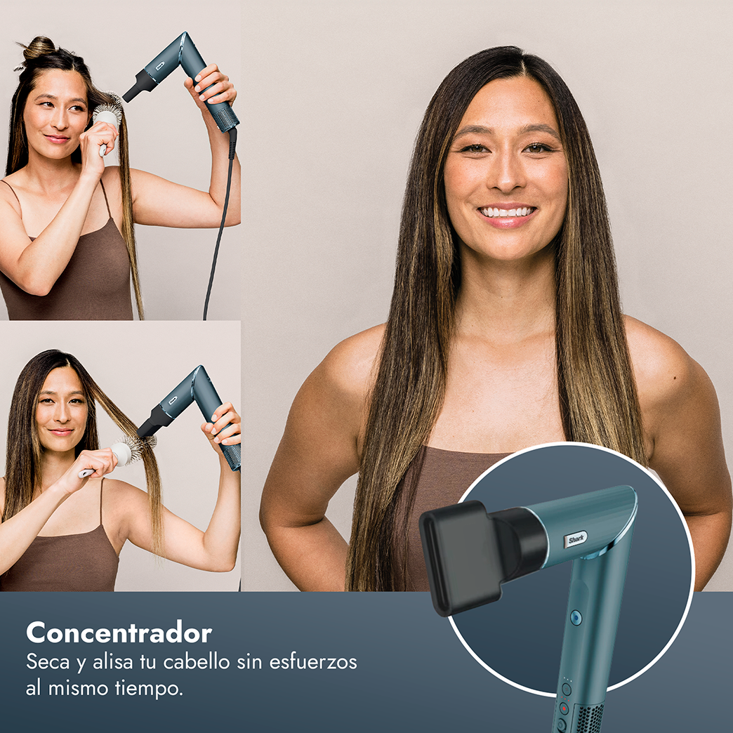 Secador Multistyler FlexStyle Turquesa 5 en 1 HD456TLEU Shark