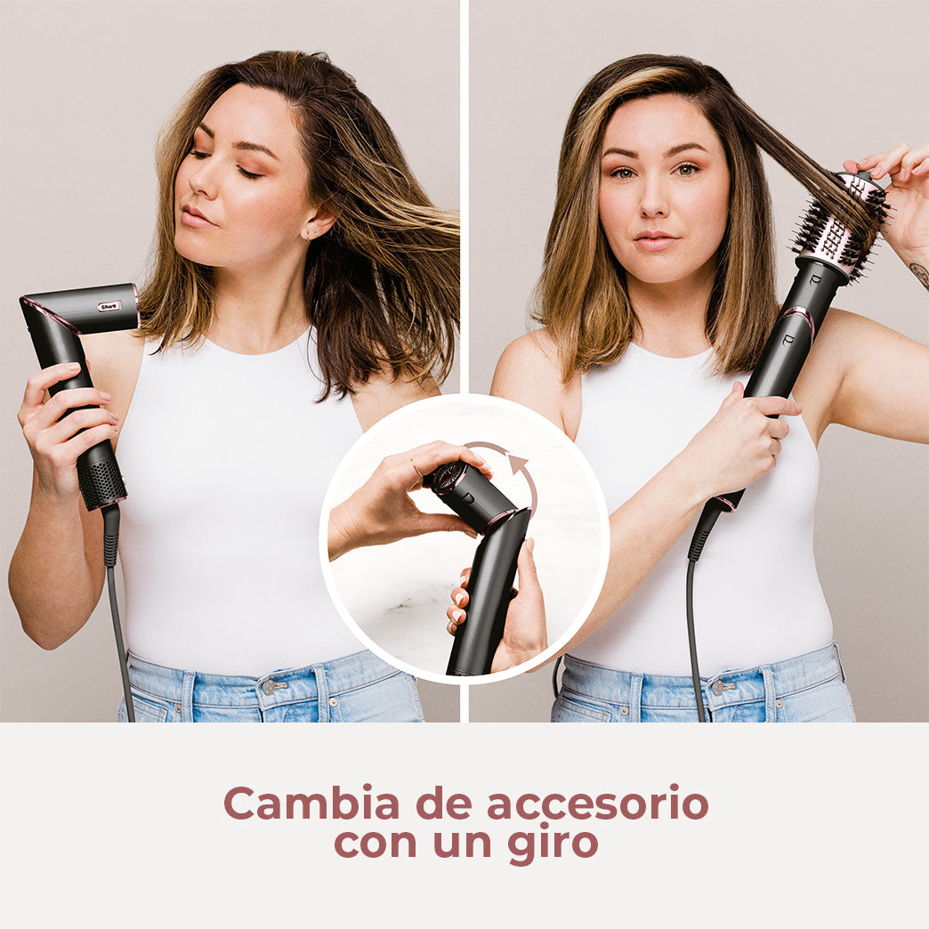 Secador Multistyler Flexstyle 3 en 1 Negro HD426EU Shark