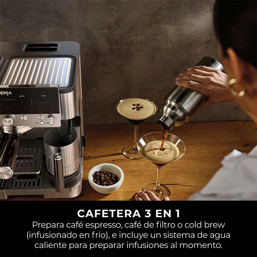Cafetera Luxe Café Premier 3 en 1 Ninja