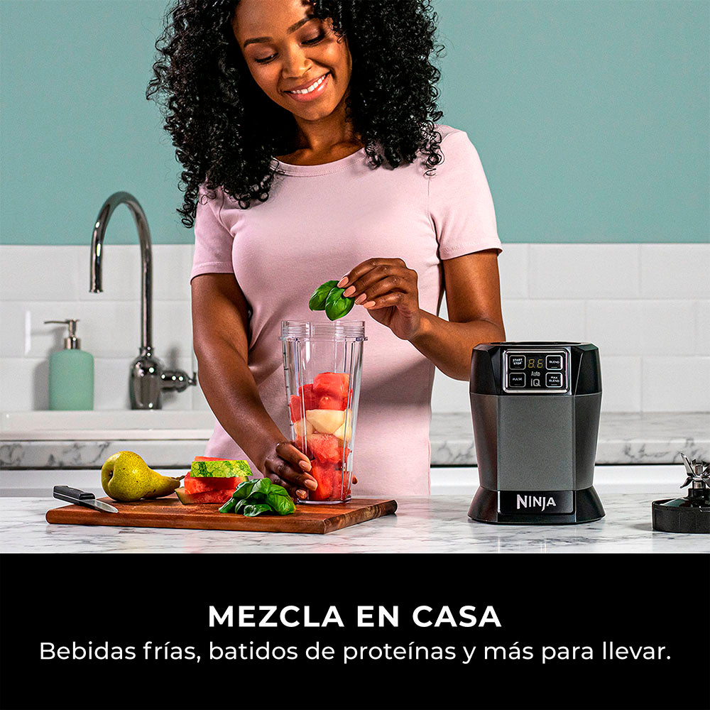 Licuadora Individual Ninja con Auto-iQ® 1000 W