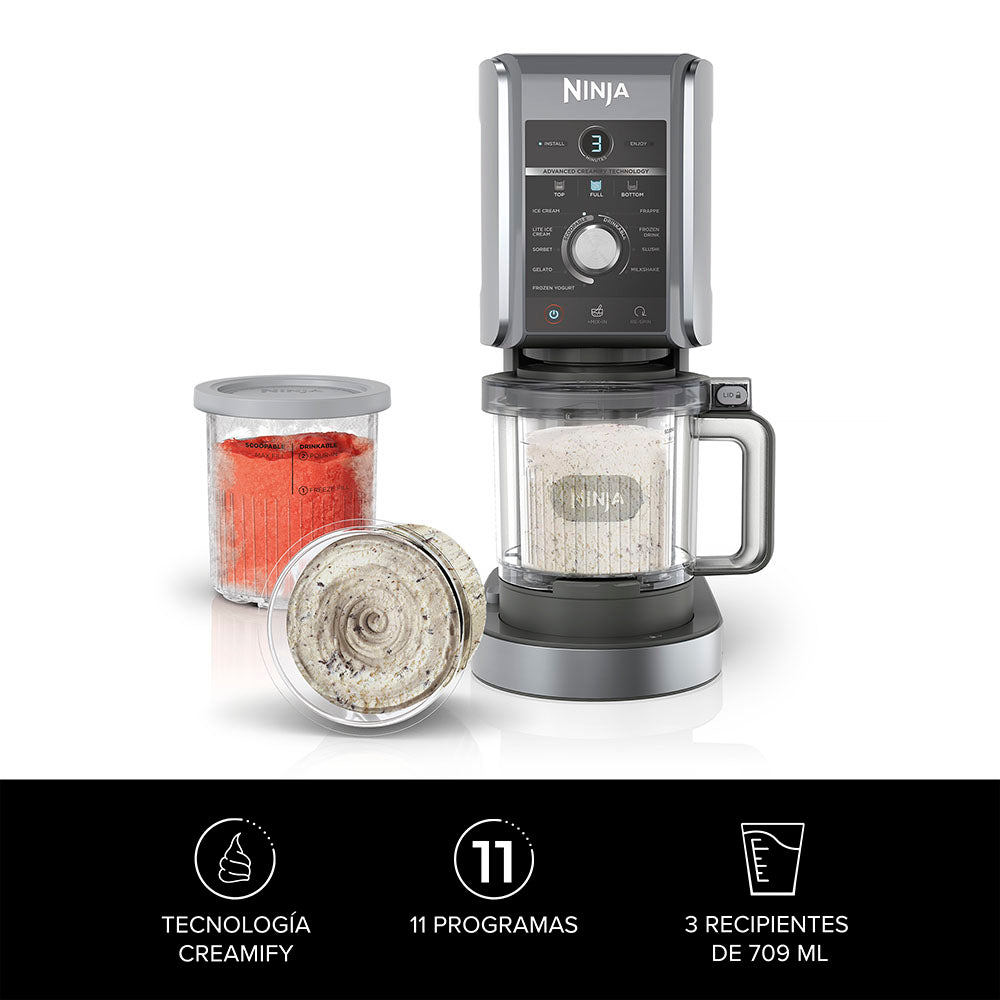 Máquina para hacer Helados Creami Deluxe Ninja