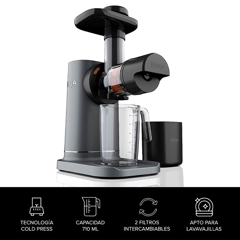 Extractor de jugo Prensado en frío NeverClog Ninja