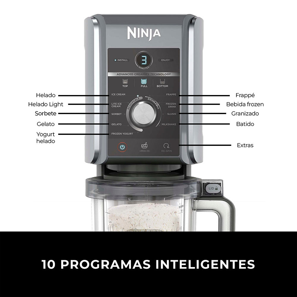 Máquina para hacer Helados Creami Deluxe Ninja