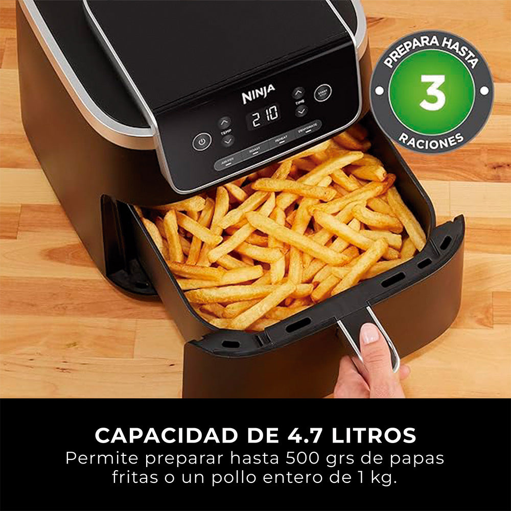 Freidora de aire Pro 4 en 1 de 4.7 litros Ninja