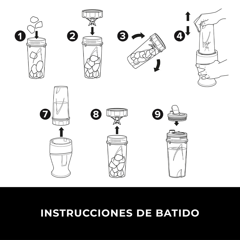 Licuadora Individual Ninja Plus 700W