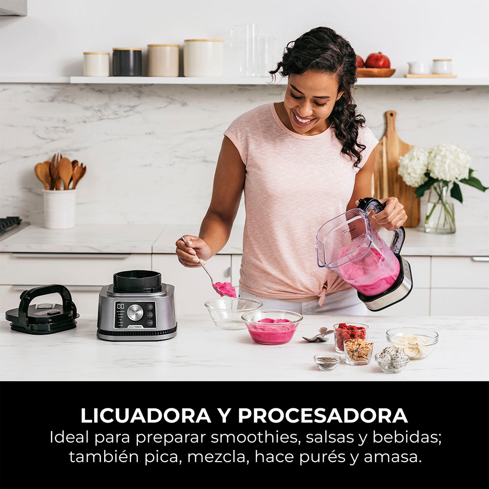 Licuadora 1200W Ninja Foodie 3 en 1