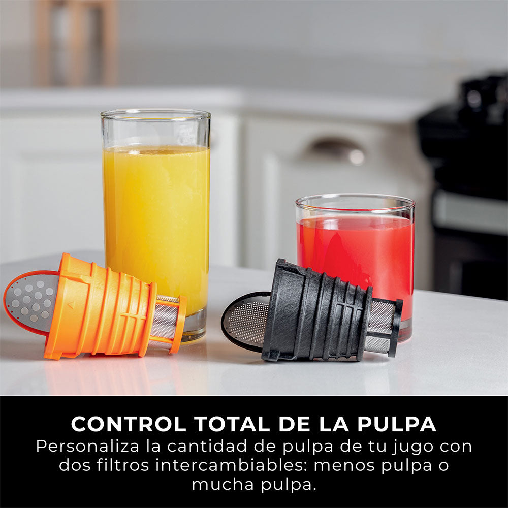 Extractor de jugo Prensado en frío NeverClog Ninja