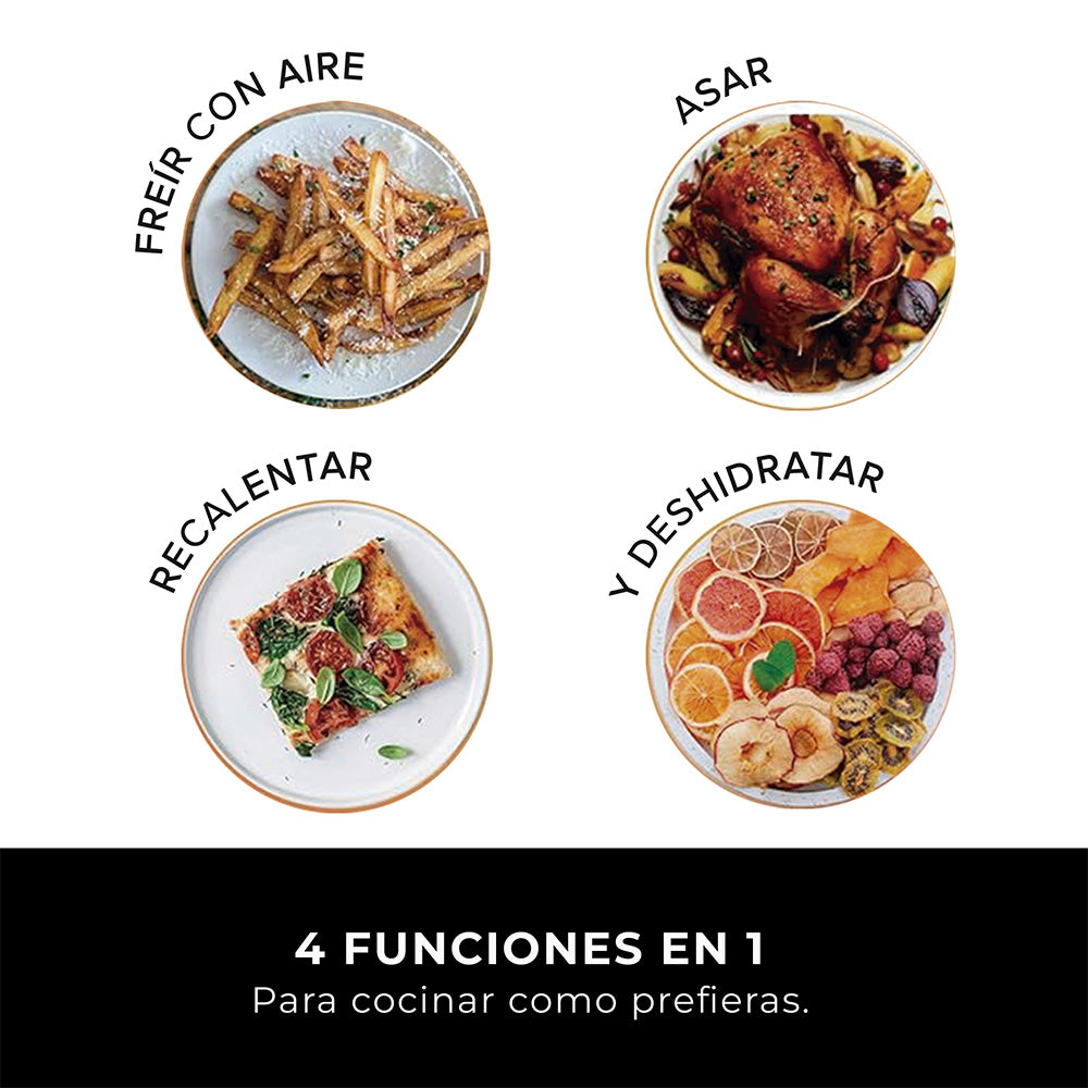 Freidora de aire Pro 4 en 1 de 4.7 litros Ninja