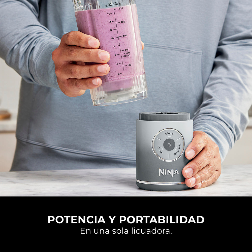Licuadora individual inalámbrica Blast MAX Plateada Ninja