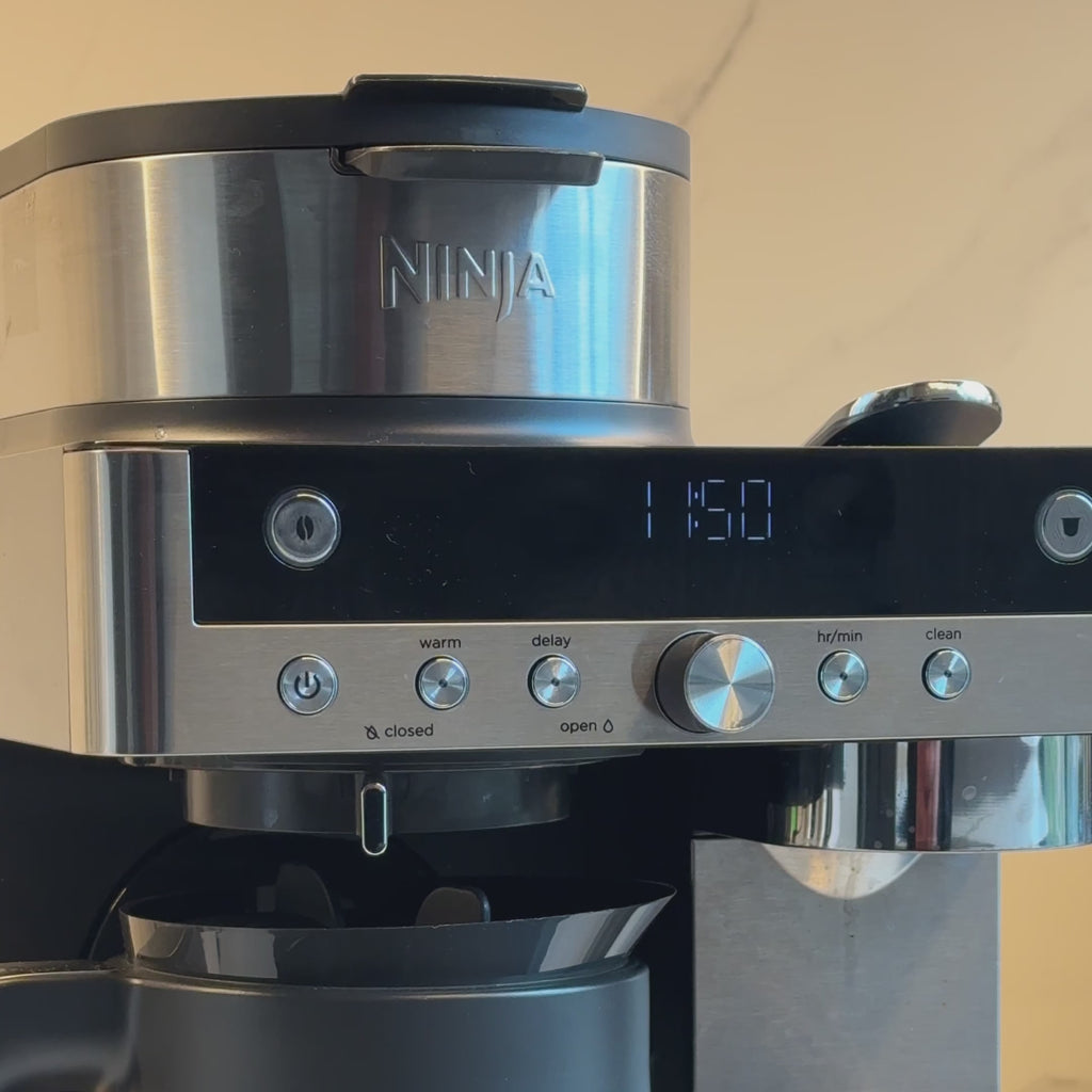 Cafetera 2 en 1 Prestige DualBrew con Espumador Integrado Ninja