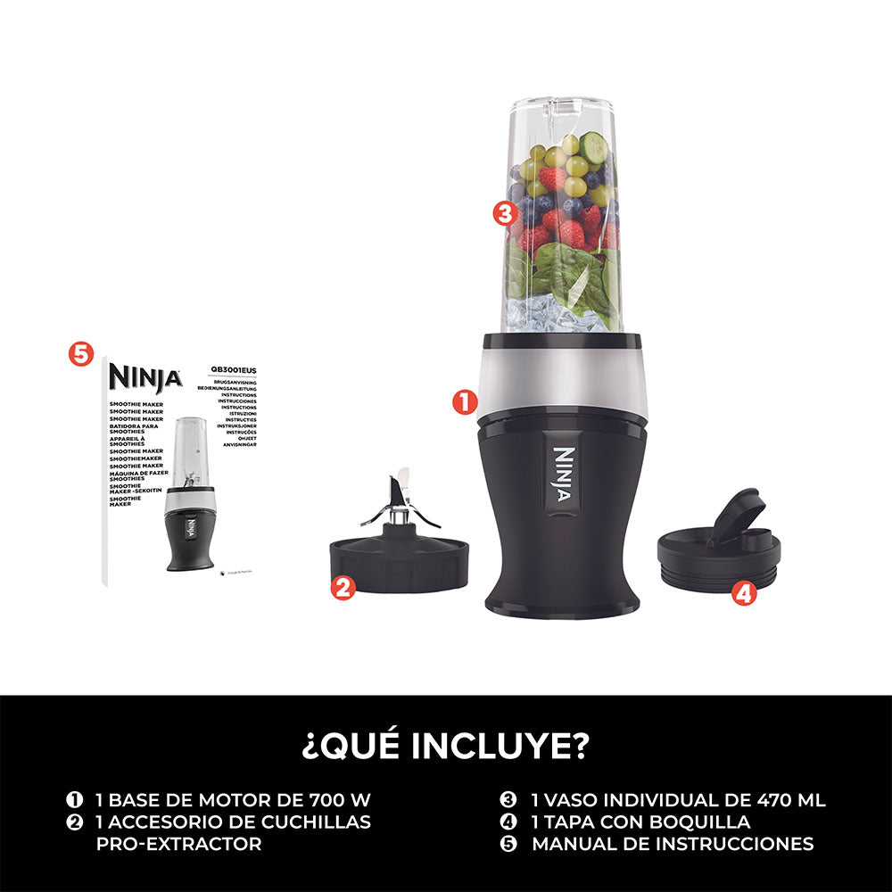 Licuadora Individual Ninja Plus 700W