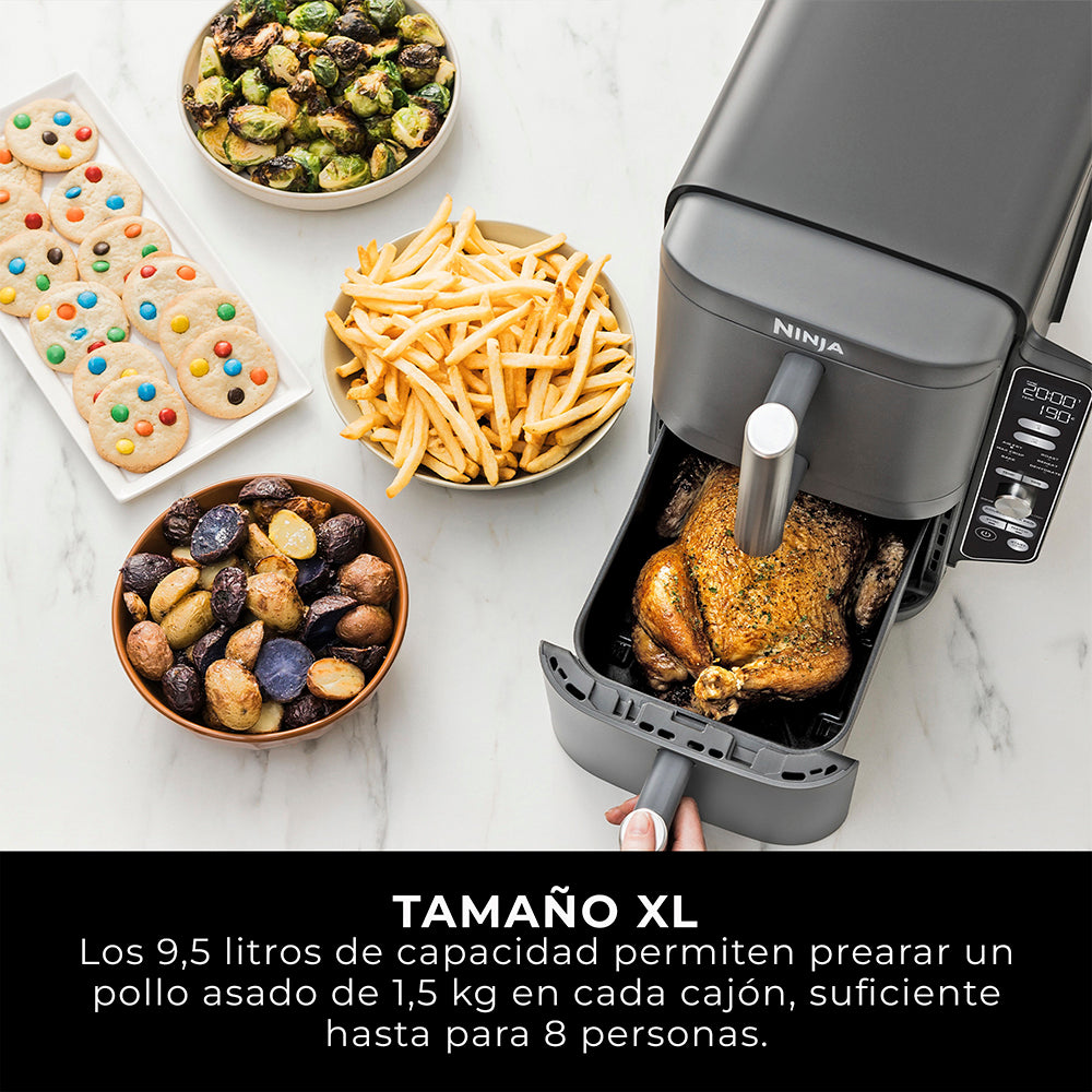 Freidora de Aire Vertical Double Stack XL 9.5L Ninja