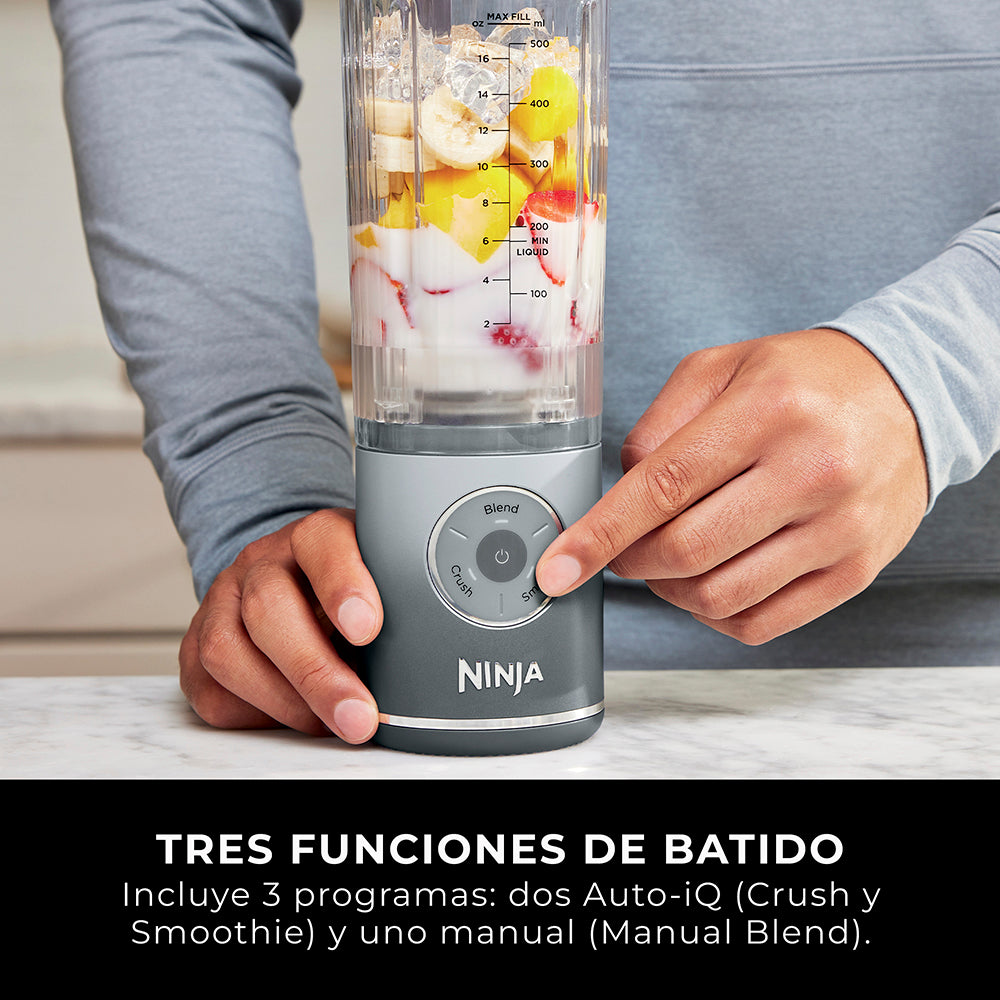 Licuadora individual inalámbrica Blast MAX Plateada Ninja