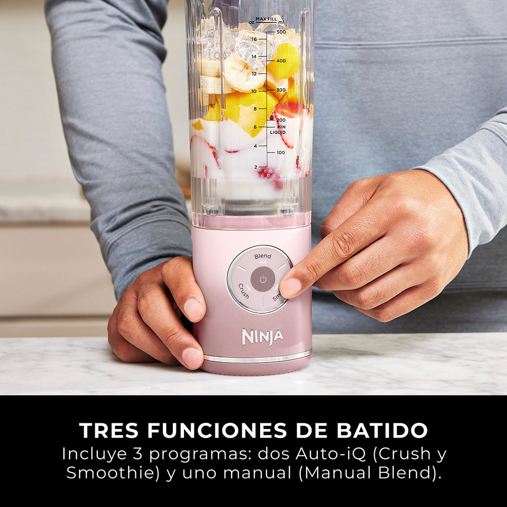 Licuadora individual inalámbrica Blast MAX Rosa Ninja