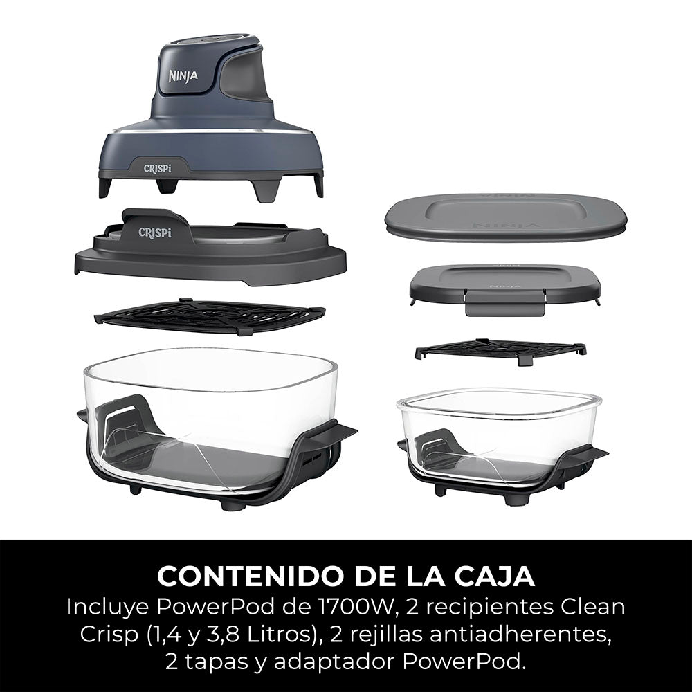 Freidora de Aire Crispi Portatil  3,8 Litros Ninja